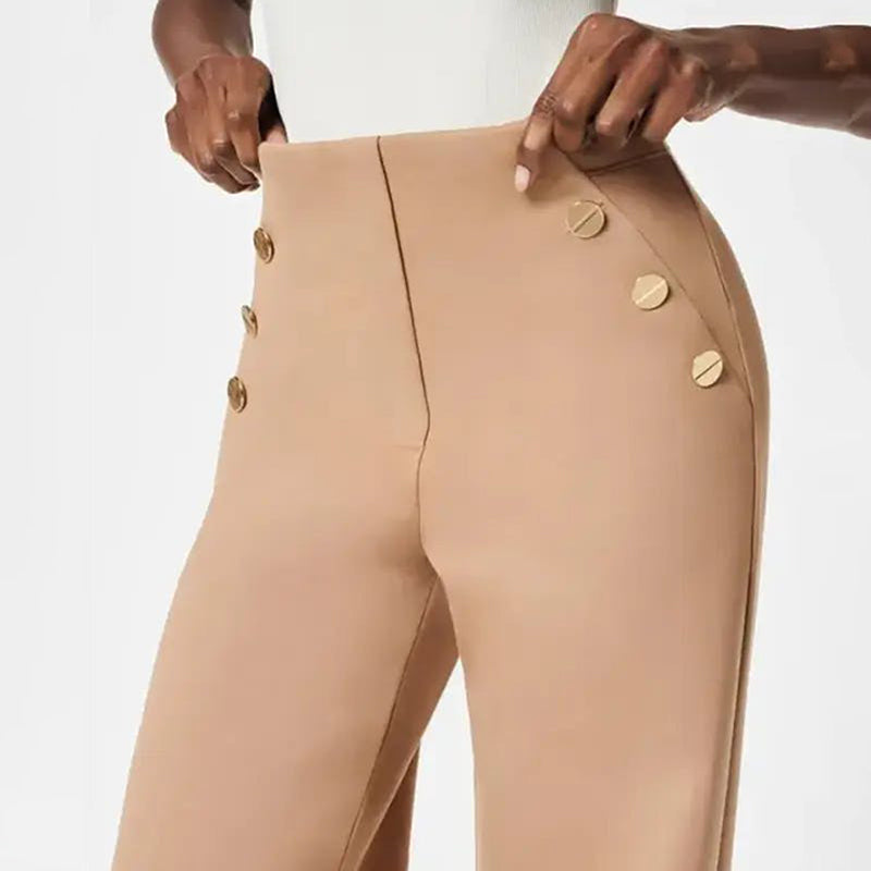 Stretchy High Waist - Leg Pants